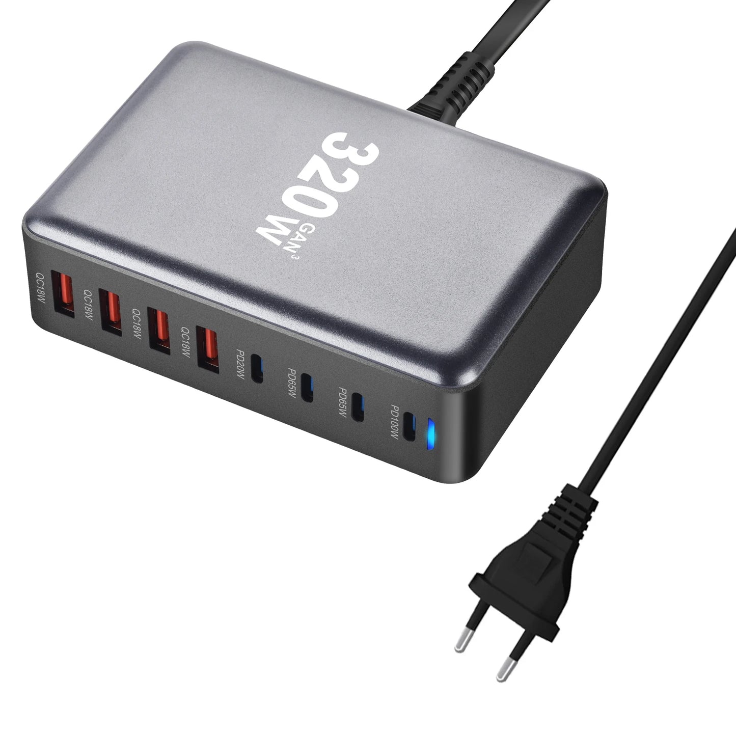 320W USB C Power Hub
