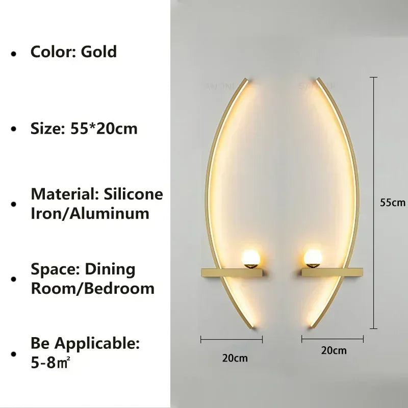 LED Striped Wall Light