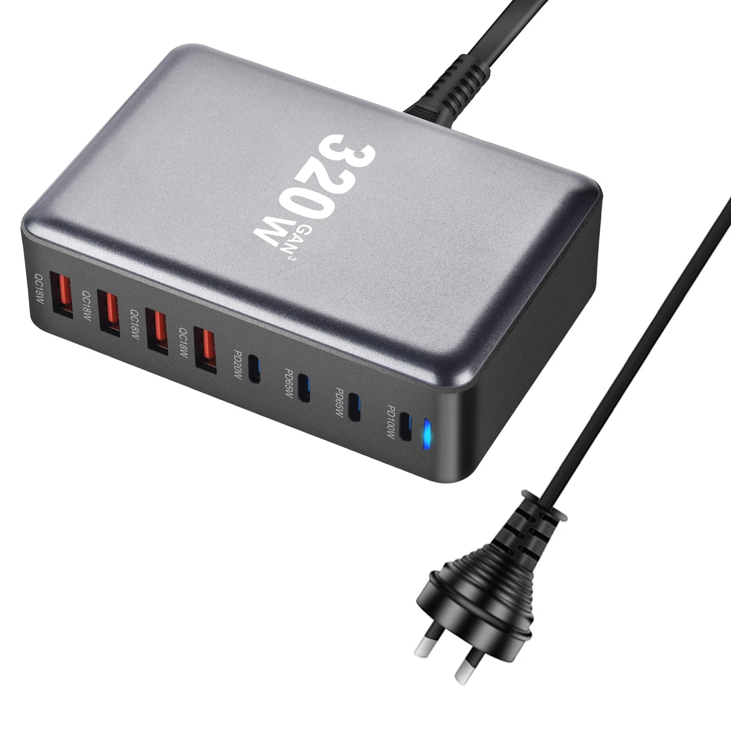 320W USB C Power Hub