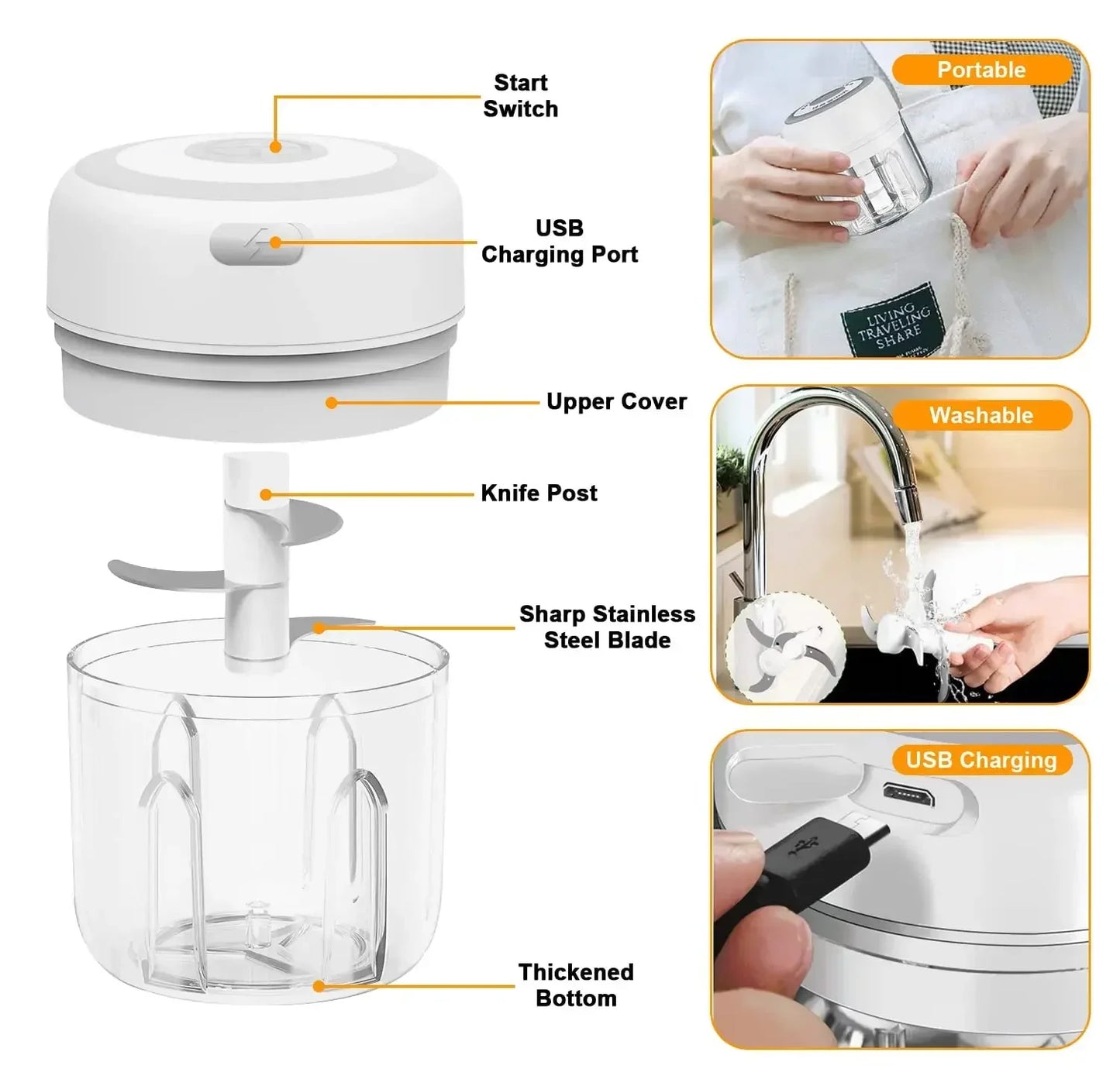 ChopMaster Mini Garlic Crusher