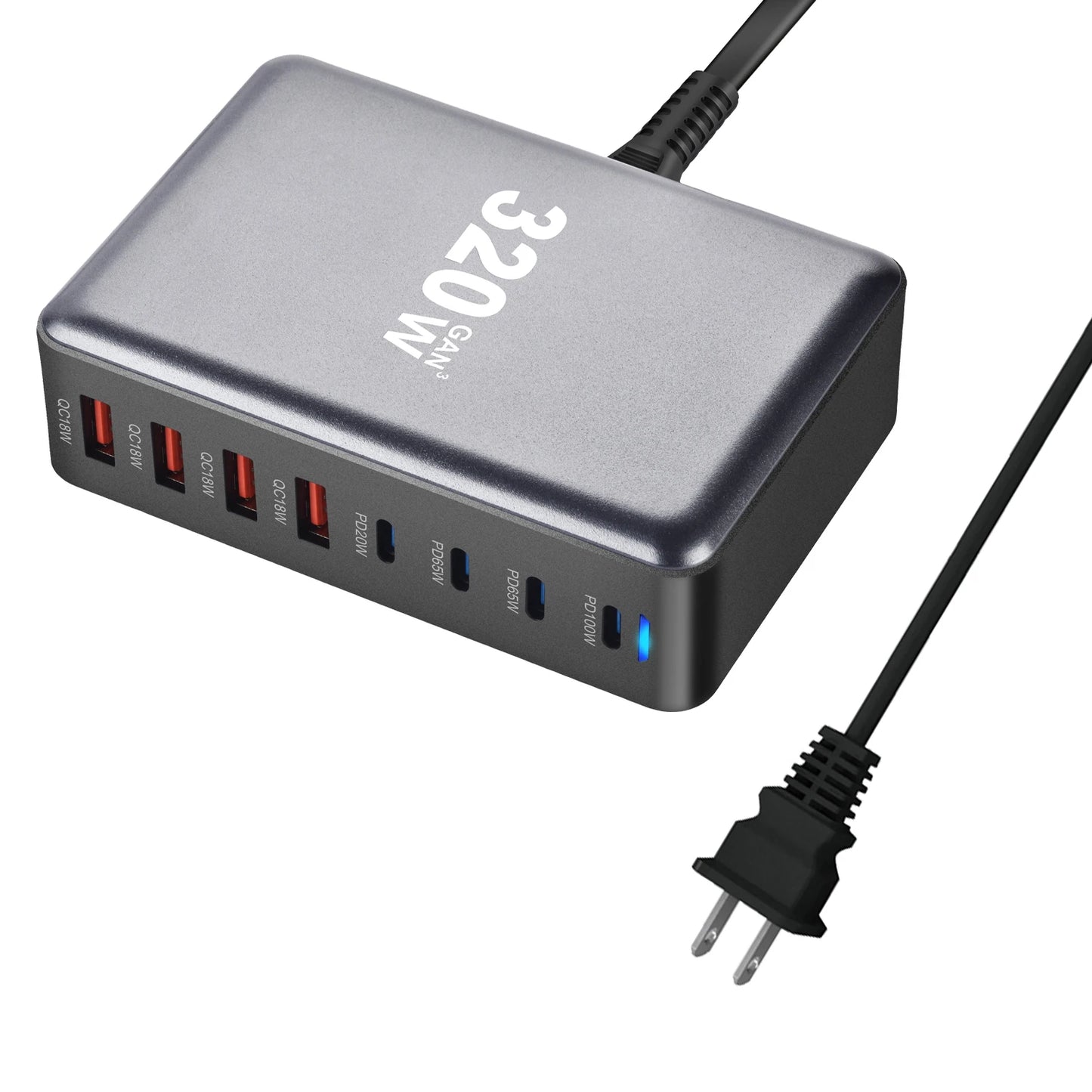 320W USB C Power Hub