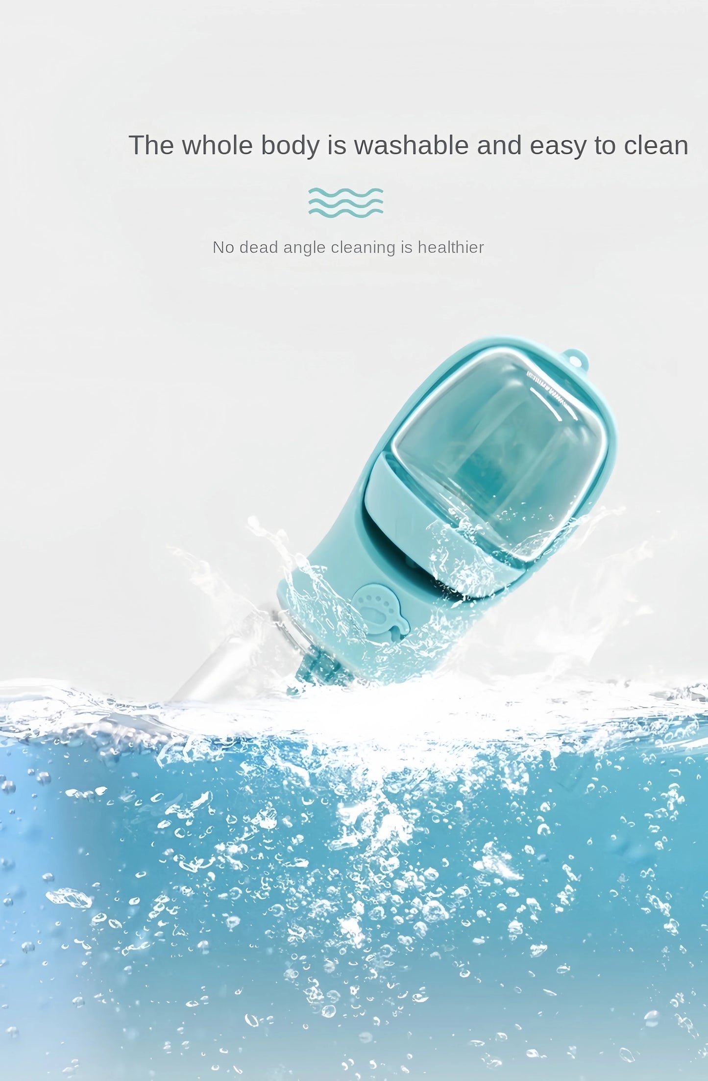 AquaPaws™ 2-in-1 bottiglia d'acqua da viaggio e distributore di cibo