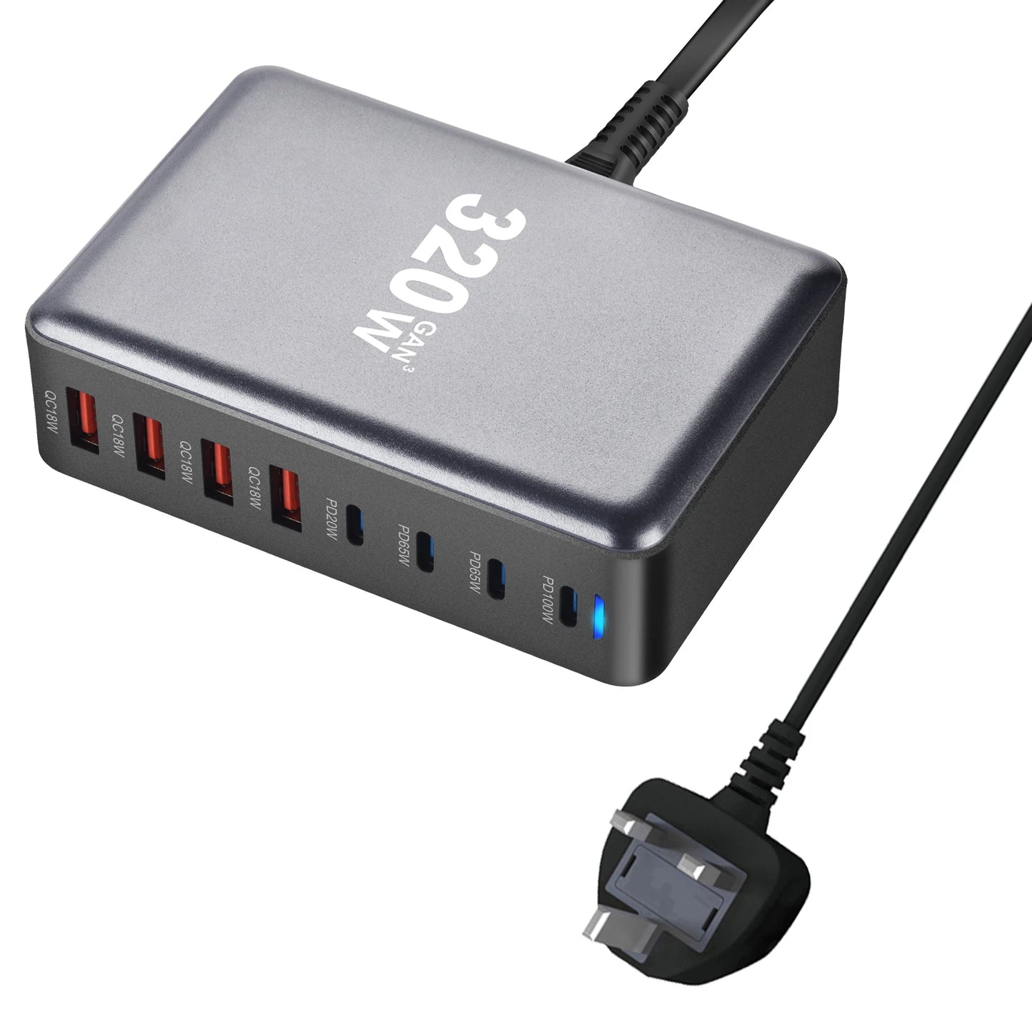 320W USB C Power Hub