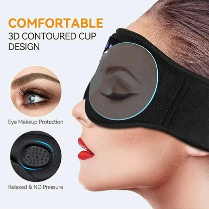 Maschera per gli occhi wireless con altoparlanti