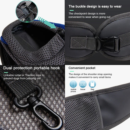 Bolso bandolera para mascotas