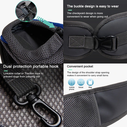 Crossbody Pet Carrier Bag