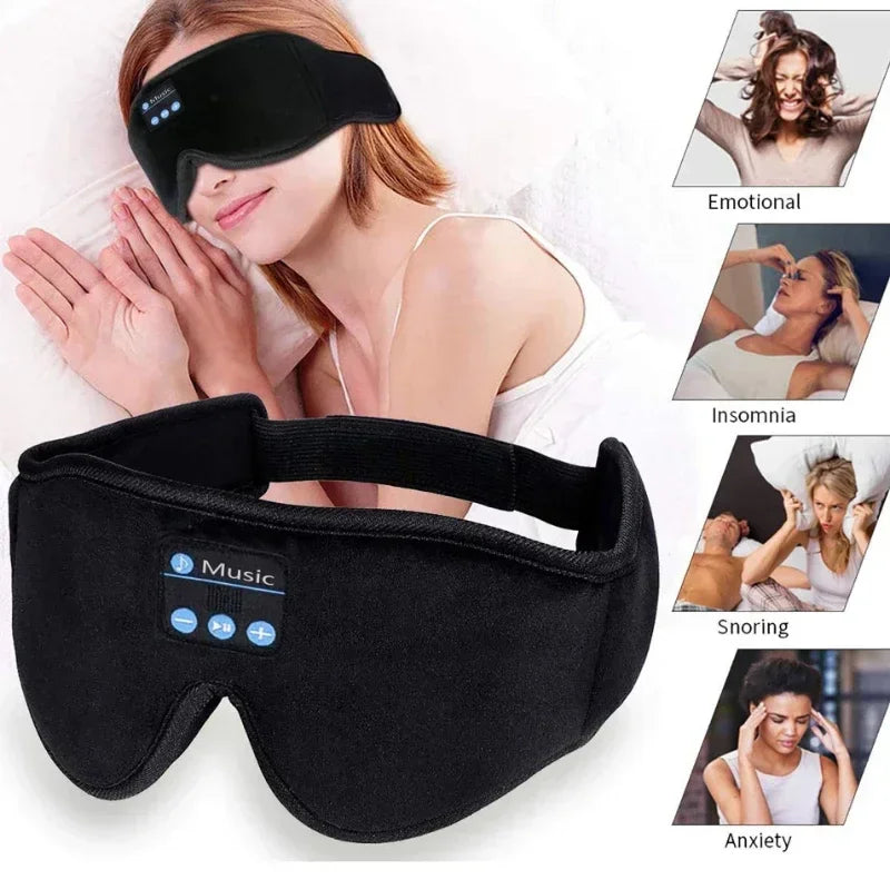 Maschera per gli occhi wireless con altoparlanti