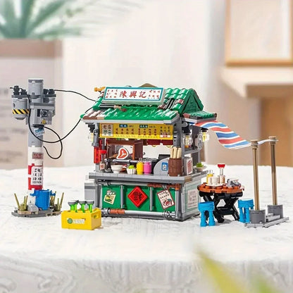 Kit in miniatura per bancarella di frutti di mare